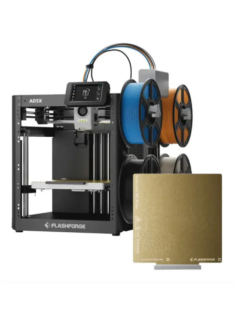 Impressora 3d Flashforge Ad5x Multicolorida Premium Preto SEM kit de Fechamento