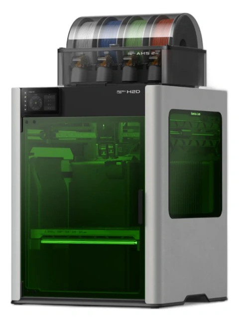 Impressora 3d Fdm Bambu Lab H2d Combo 220v
