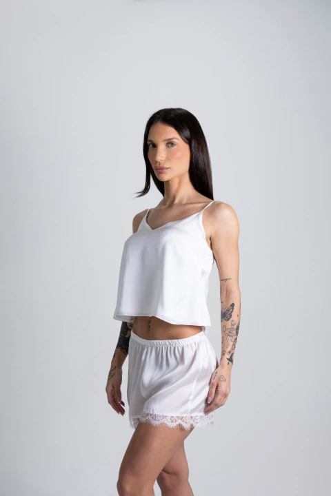 Short Doll de Cetim - comprar online