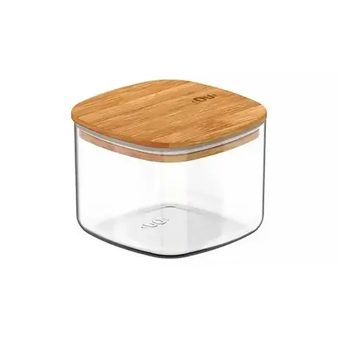 Pote Hermetico C/tapa Bambu Keep 0.45l Natural