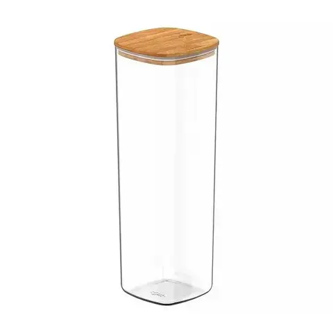 Pote HermEtico C/tapa Bambu Keep 2l Natural