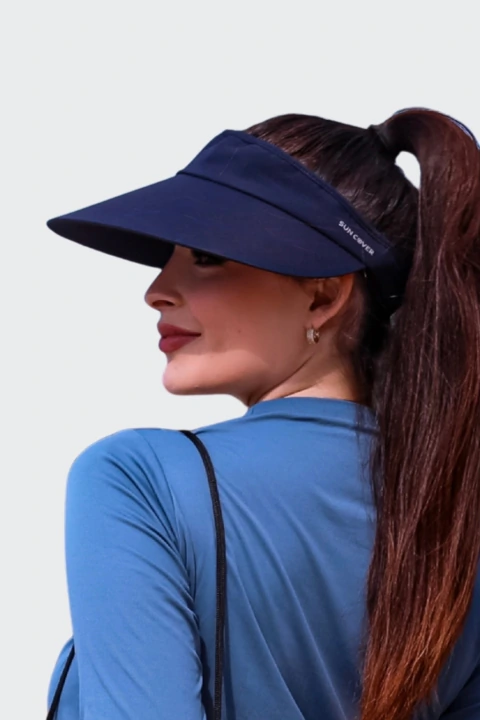 Viseira Bombaim UV Sun Cover – Proteção Encantadora e Confortável com FPU 50+