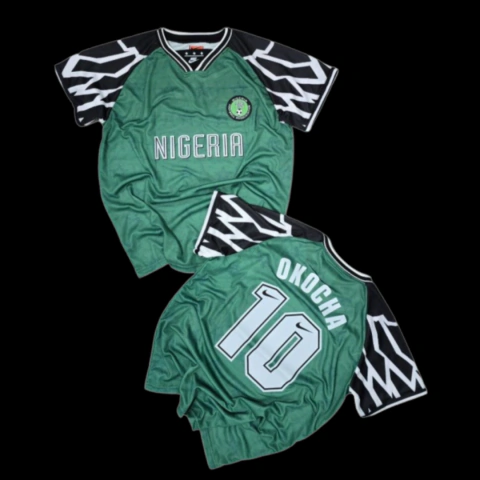 Camiseta Nigeria Titular 1994/95 Okocha #10