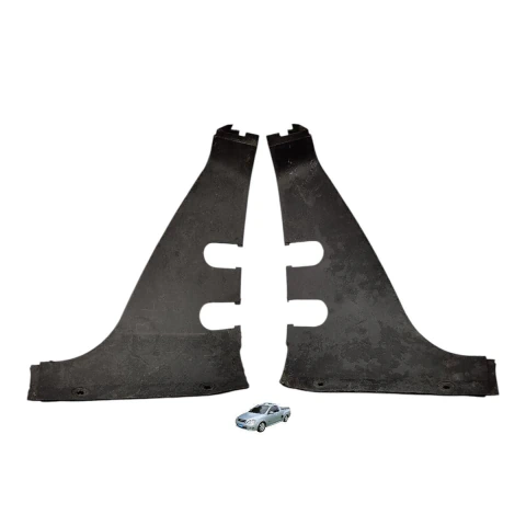 PAR MOLDURA COLUNA TRASEIRA GM MONTANA SPORT 1.8 FLEX 2005