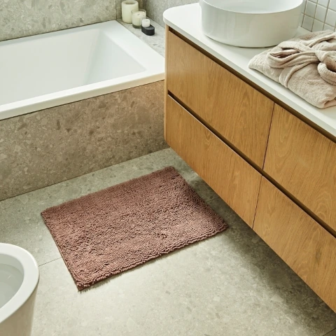 Alfombra Boucle Paris Old Rose 50 x 70