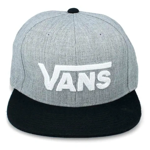 GORRA VANS DROP V II SNAPBAC PLANA GRIS