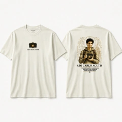 Camiseta Carlo Acutis - Ref 103 - loja online