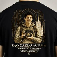 Camiseta Carlo Acutis - Ref 103 - loja online