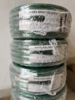 MANGUERA MALLADA 1/2 X 15 MTS