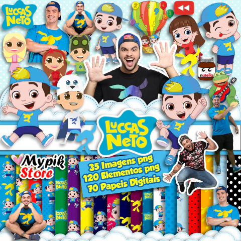 Arquivo Digital | 33- Luccas Neto - comprar online