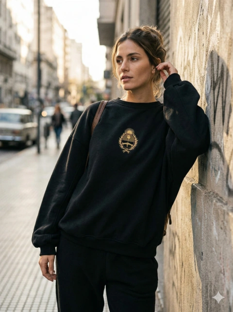 Buzo Oversize Bordado
