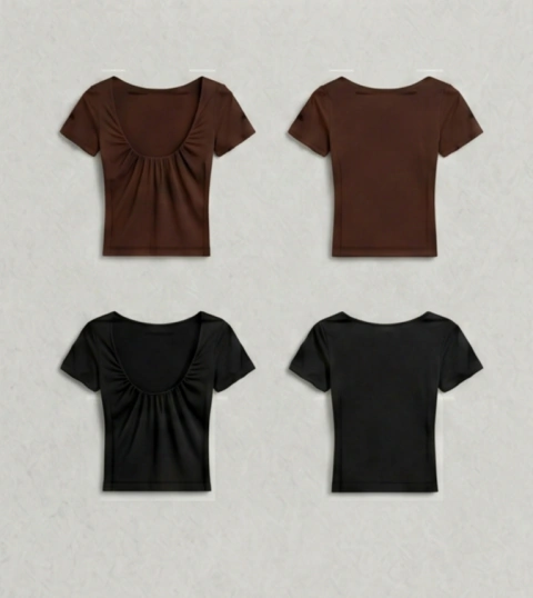 Kit Blusa Recorte