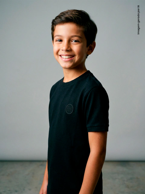 Camiseta Cotton Lycra - Infantil
