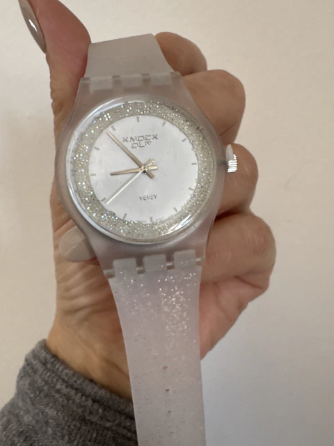 Reloj Knock Out con glitter - comprar online