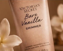 Victoria’s Secret Bare Vanilla Shimmer Loção Perfumada na internet