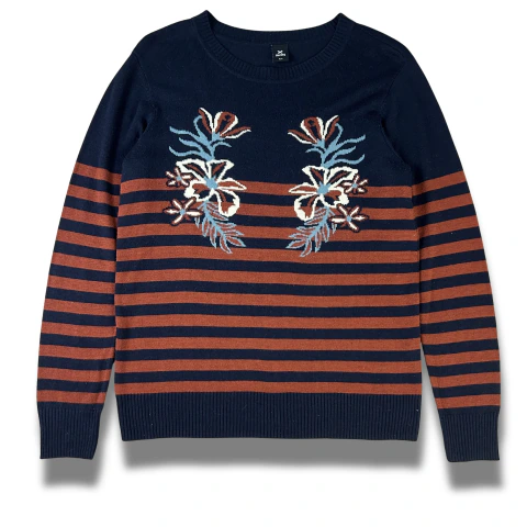 Suéter listrado fall vintage y2k anos 2000 hering! - comprar online