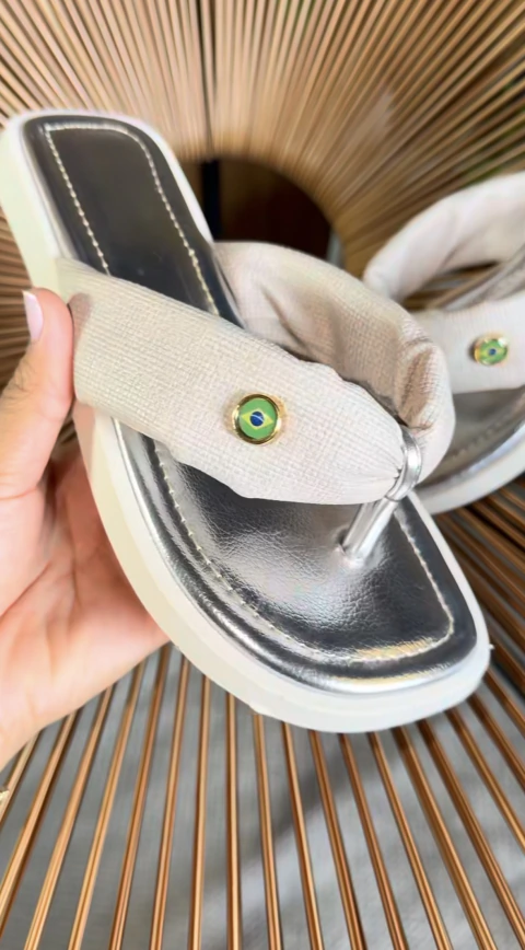 Rasteira Flat Brasil