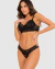 CONJUNTO LINGERIE ELOAH EM RENDA S/ BOJO C/ ARO CALCINHA FIO DE RENDA 6034 - loja online