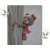 Ursa Abraça Cortina Amigurumi na internet