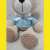 Urso Bordado Amigurumi - loja online