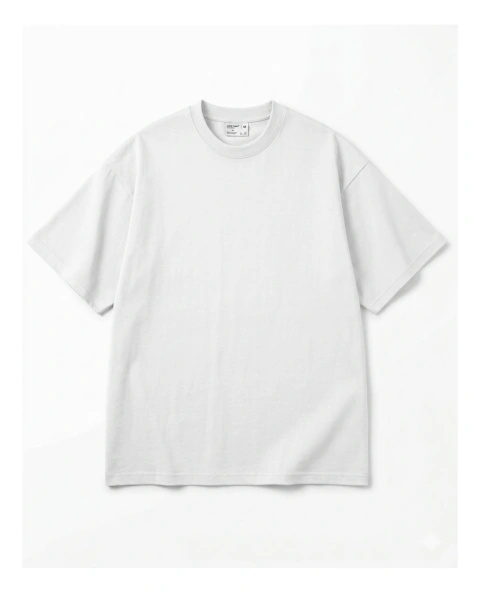 Camiseta Oversized Branca Lisa Streetwear | SoulSide