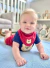 Conjunto Menino Body, short e babador. Estampa de ursinho. - loja online