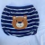 Shorts Tapa-Fralda Bebê Algodão Com Bordado de Ursinho na internet