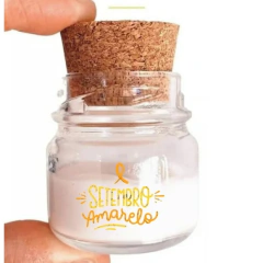 Mini Vela Aromática Brinde Setembro Amarelo 40 Gr na internet