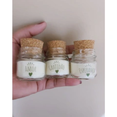 Mini Vela Aromática Boas Festas