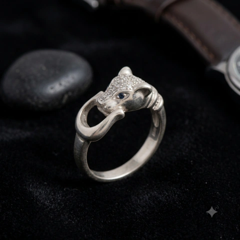 Anillo Pantera Salvaje