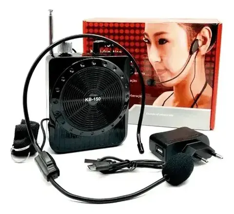 MEGAFONE KA-150 AMPLIFICADOR DE VOZ COM FM