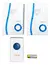 CAMPAINHA SEM FIO DUPLA SD-177A IT-BLUE