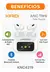FONE BLUETOOTH KD-7019 | KNC4219 ANC TWS TELA TOUCH KAIDI - FRADE Store