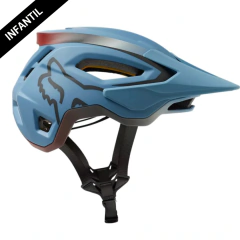 Capacete Infantil Bike Fox Speedframe Vnish Azul Mips