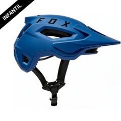 Capacete Infantil Bike Fox Speedframe Azul Mips