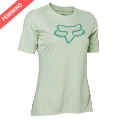 Camisa Feminina Bike Fox Ranger SS Foxhead Verde