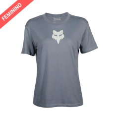 Camiseta Feminina Fox Head Azul