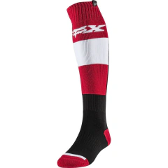 Meia MX Fox Linc Fri Thick Vermelho