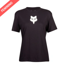 Camiseta Feminina Fox Head Preta