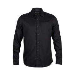 Camisa Fox Flanela Level Up LS Preta