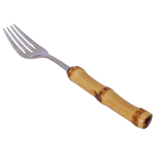 Garfo de Peixe Bambu Natural
