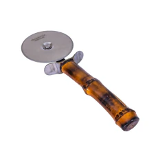 Cortador de Pizza Bambu Escuro