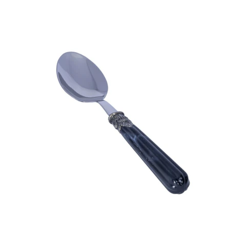Set Colher de Chá Versailles Preto 6 peças