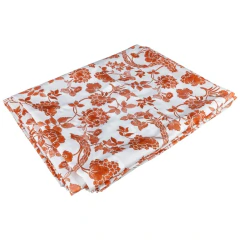 Toalha de mesa com estampa verde de 1,75 m x 1,75 m