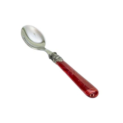Set Colher de Café Napoleon Bordô 6 peças