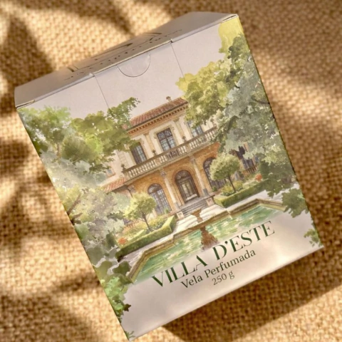 Vela aromática Villa D'Este 250g