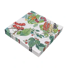 Guardanapo de papel Frutas vermelhas