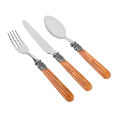 Faqueiro de Mesa Versailles Caramelo 18 peças