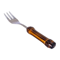 Garfinho de aperitivo Bambu Natural Escuro