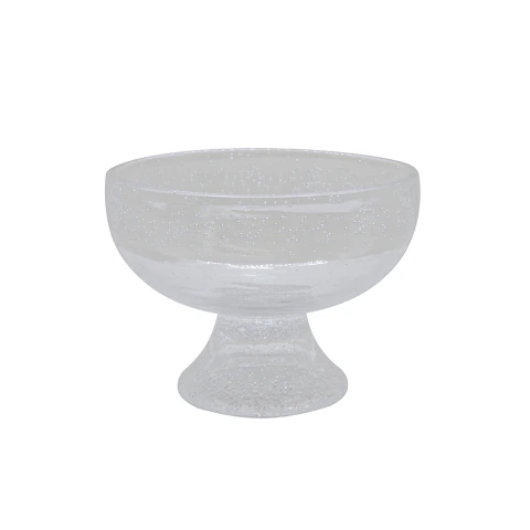 Taça de Sorvete com Bolhas transparente